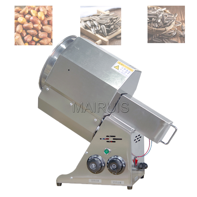 Roasted Nut Mix - Torréfacteur Commercial Rotatif pour Arachides, Châtaignes