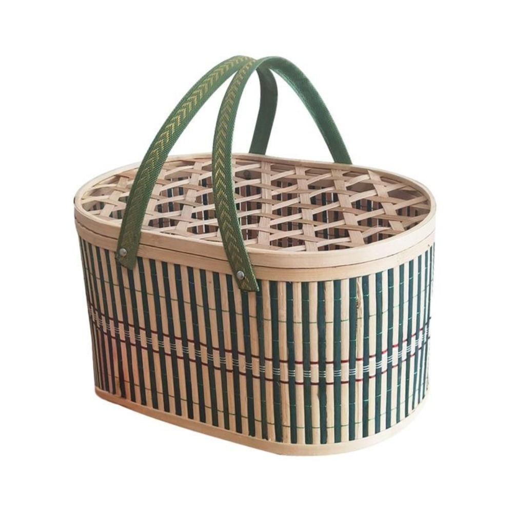 Food Snacks Basket - Panier en bambou Durable fait à