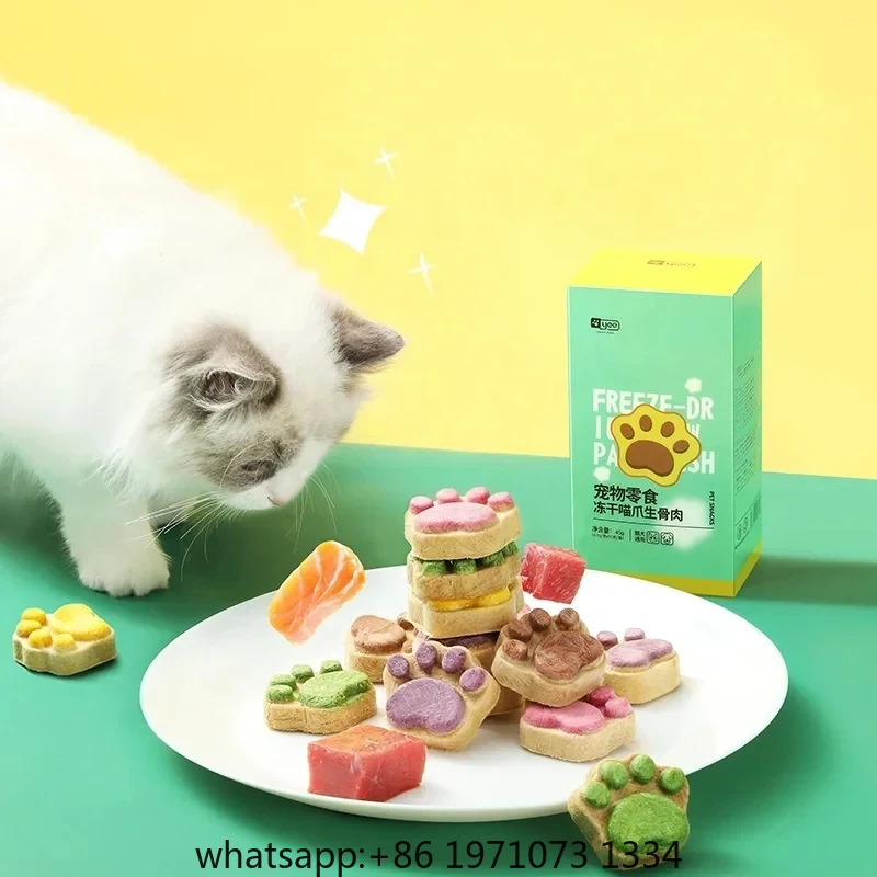 Food Snacks With High Protein - Friandises lyophilisées pour chats, riches en