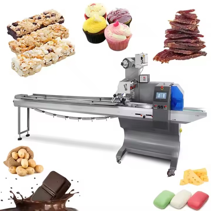 Food And Snacks - Machine d'emballage automatique de type oreiller