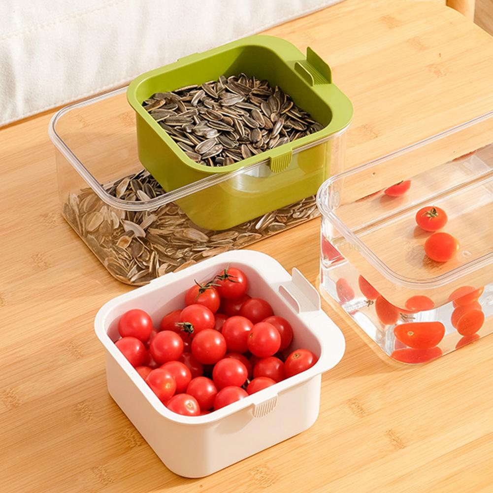 Food Snacks Basket - Boîte à collation à 2 niveaux