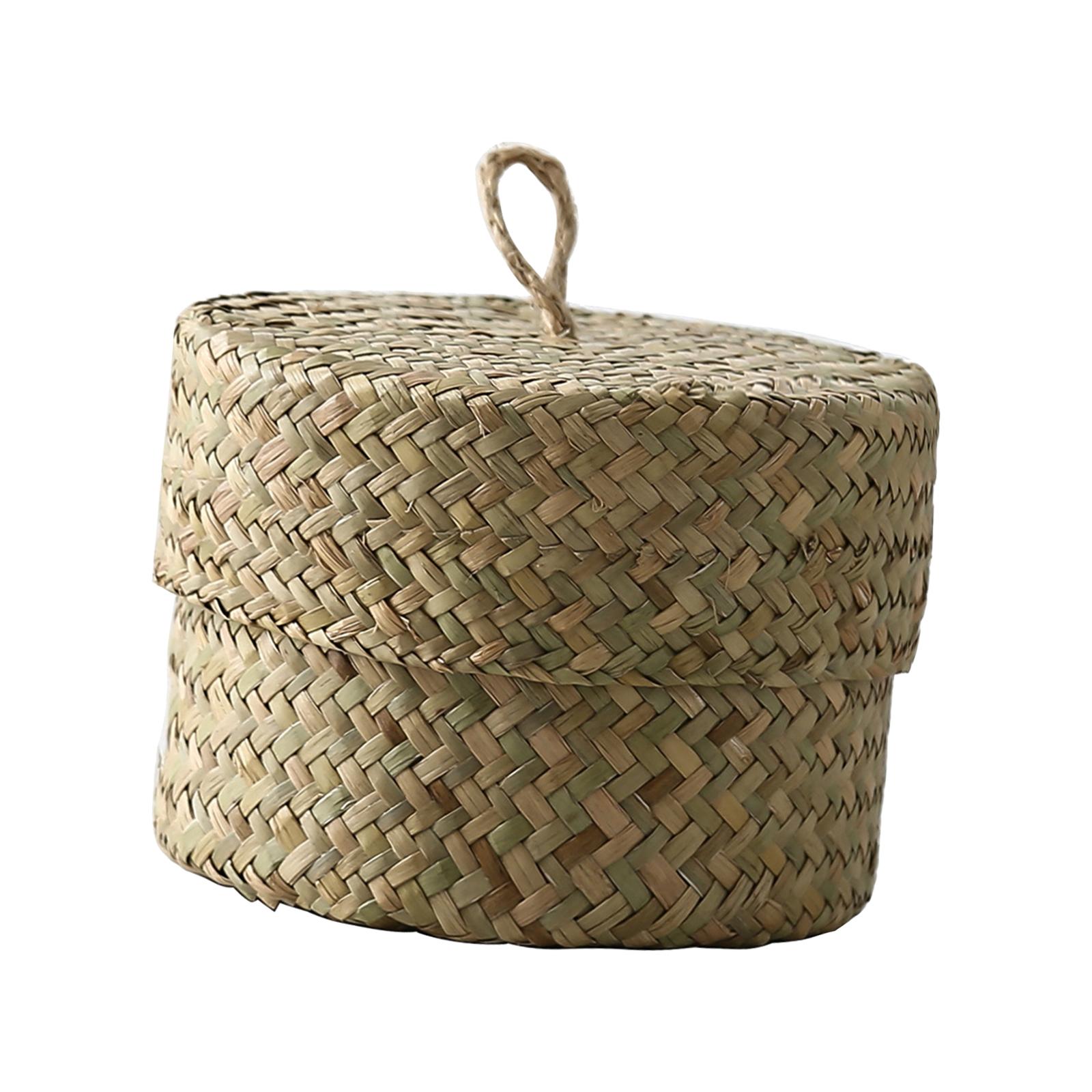 Food Snacks Basket - Panier de rangement en jonc de