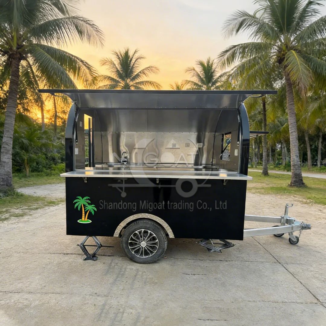 Chariot de nourriture mobile r - Food Snacks That Are Black avis et prix