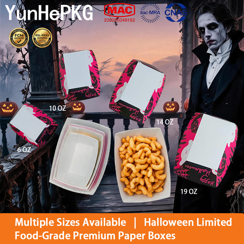 YunHePKG 100PCS Barquettes en  - Food Snacks That Are Black avis et prix