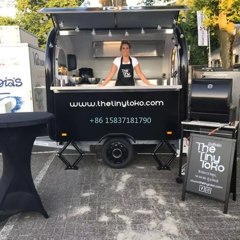 Petite remorque de food truck  - Food Snacks That Are Black avis et prix