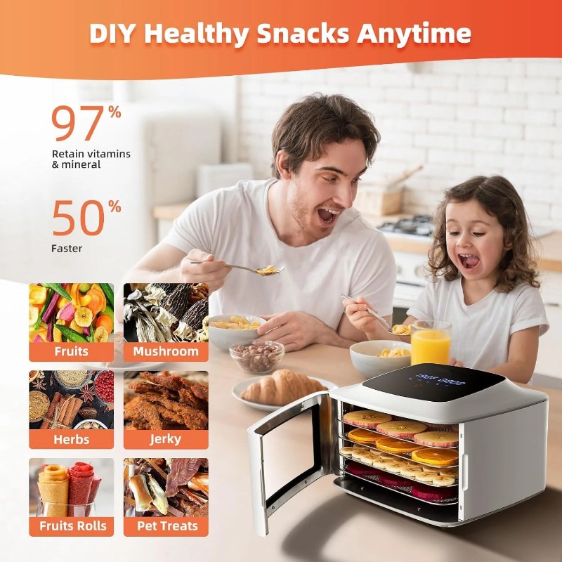Déshydrateur alimentaire numér - Food Dehydrator Snacks avis et prix