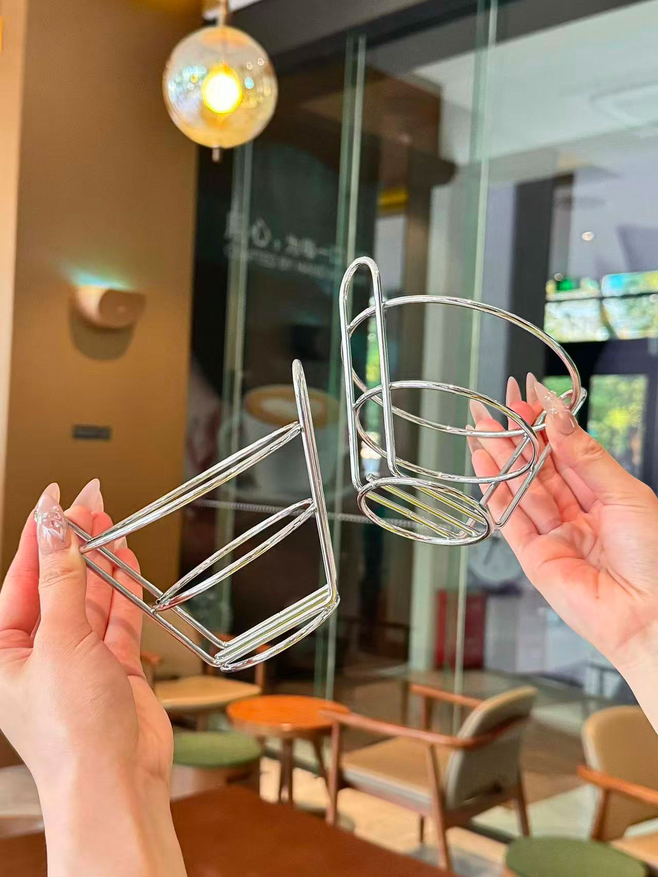 Panier à collation en fer forg - Food Snacks Basket avis et prix