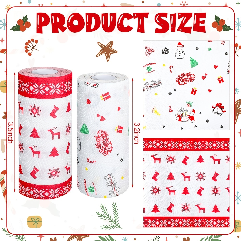 Essuie-tout de cuisine jetable - Xmas Food Snacks avis et prix