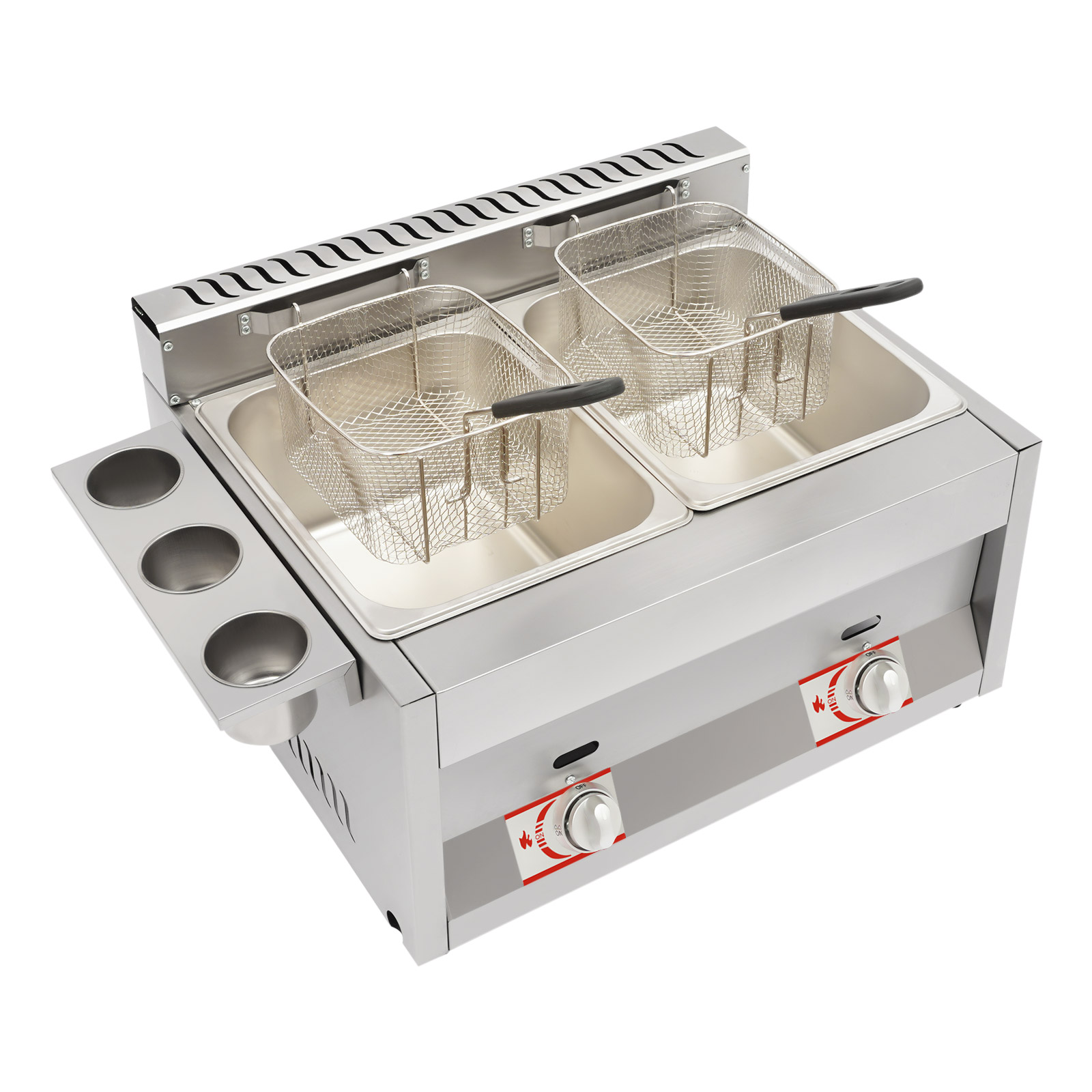 Friteuse professionnelle à gaz - Food Snacks Basket avis et prix