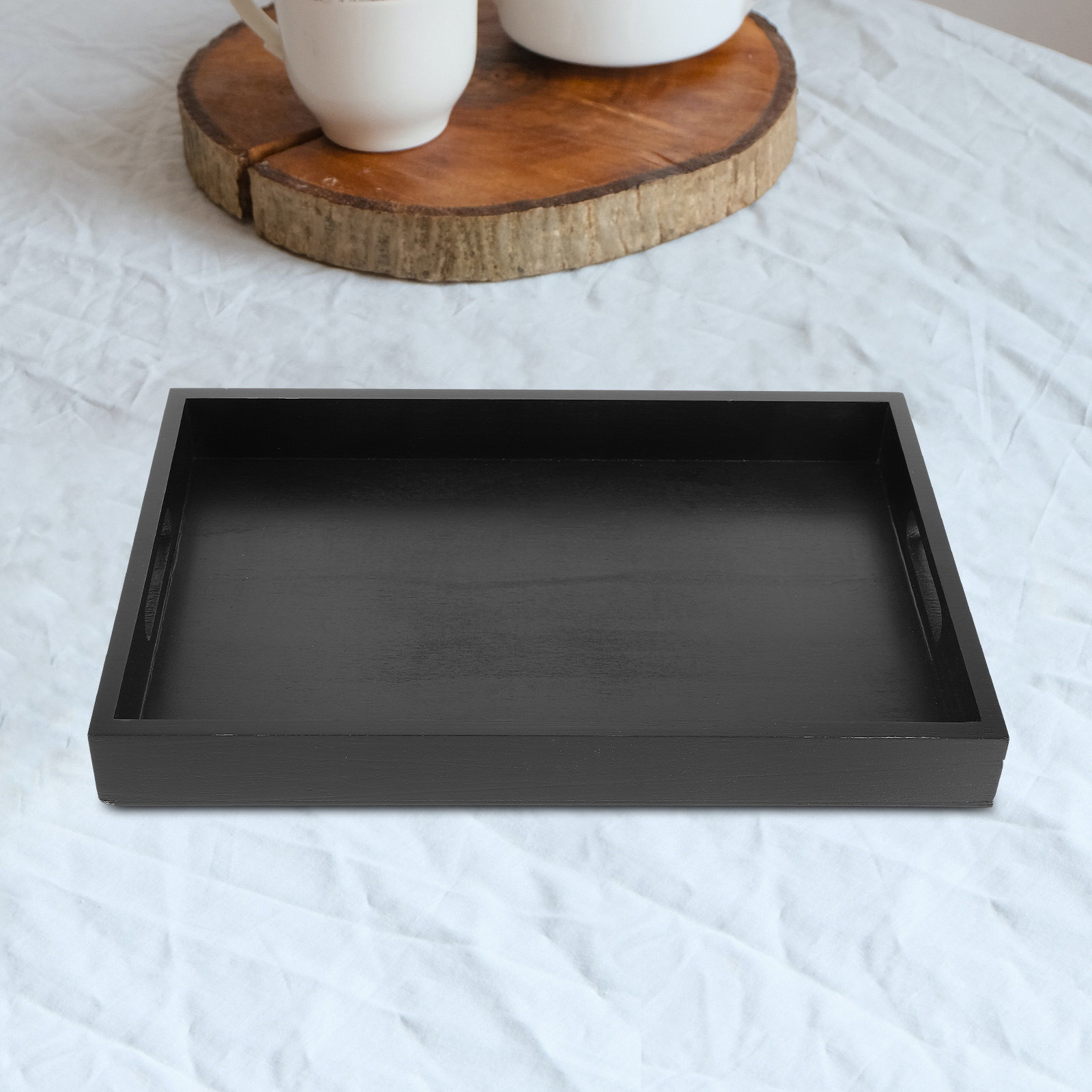 Plateau de service rectangulai - Food Snacks That Are Black avis et prix