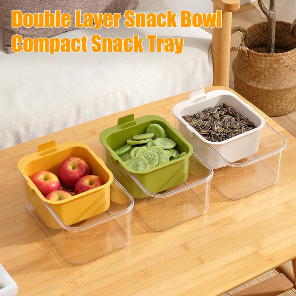 Boîte à collation à 2 niveaux  - Food Snacks Basket avis et prix