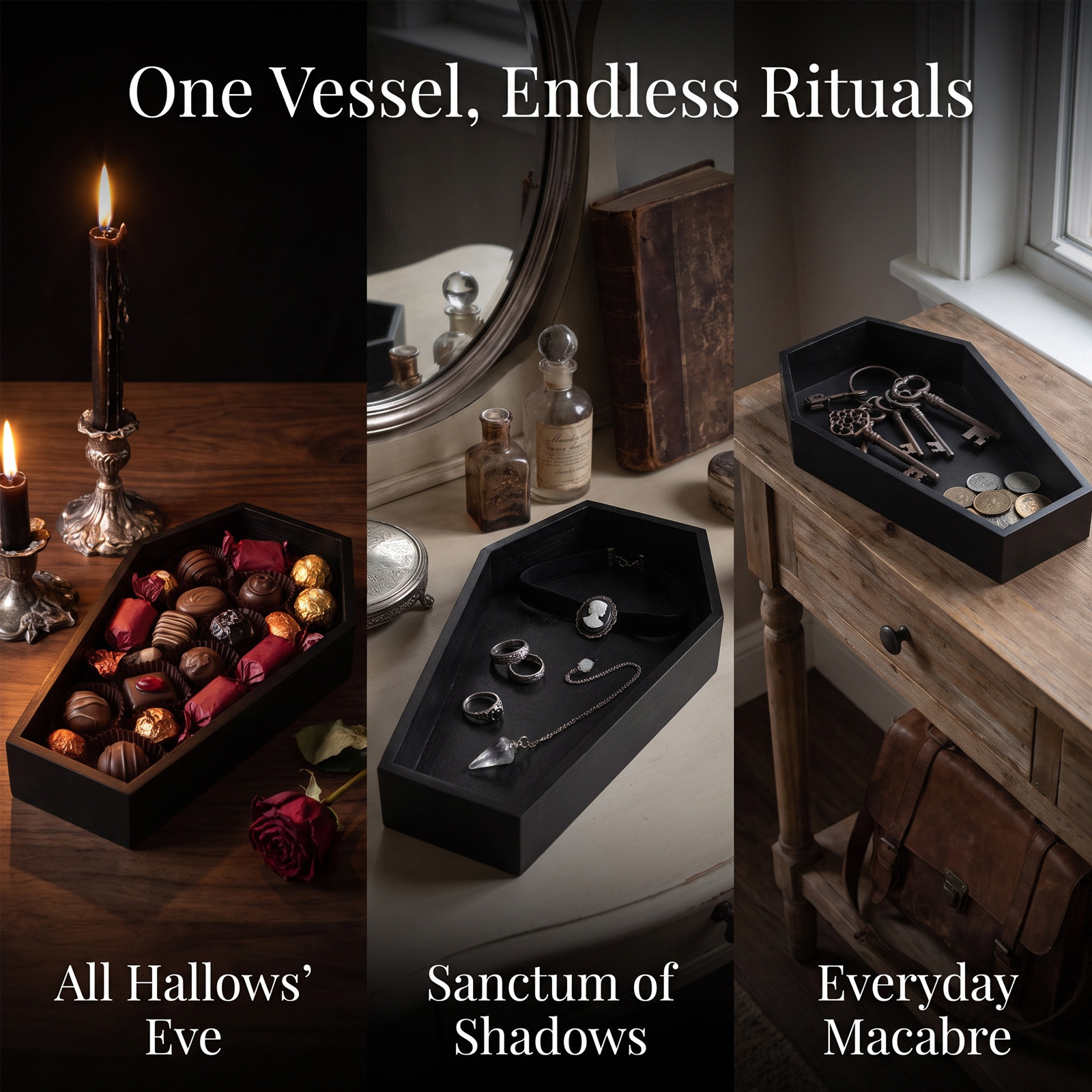 2 pièces, plateau en bois noir - Food Snacks That Are Black avis et prix