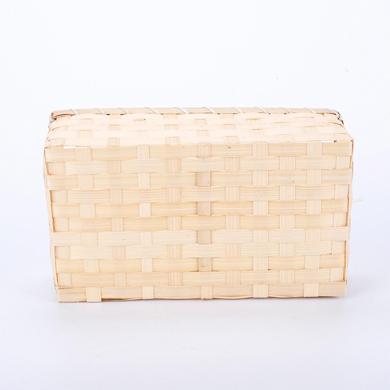 Panier de service tressé natur - Food Snacks Basket avis et prix
