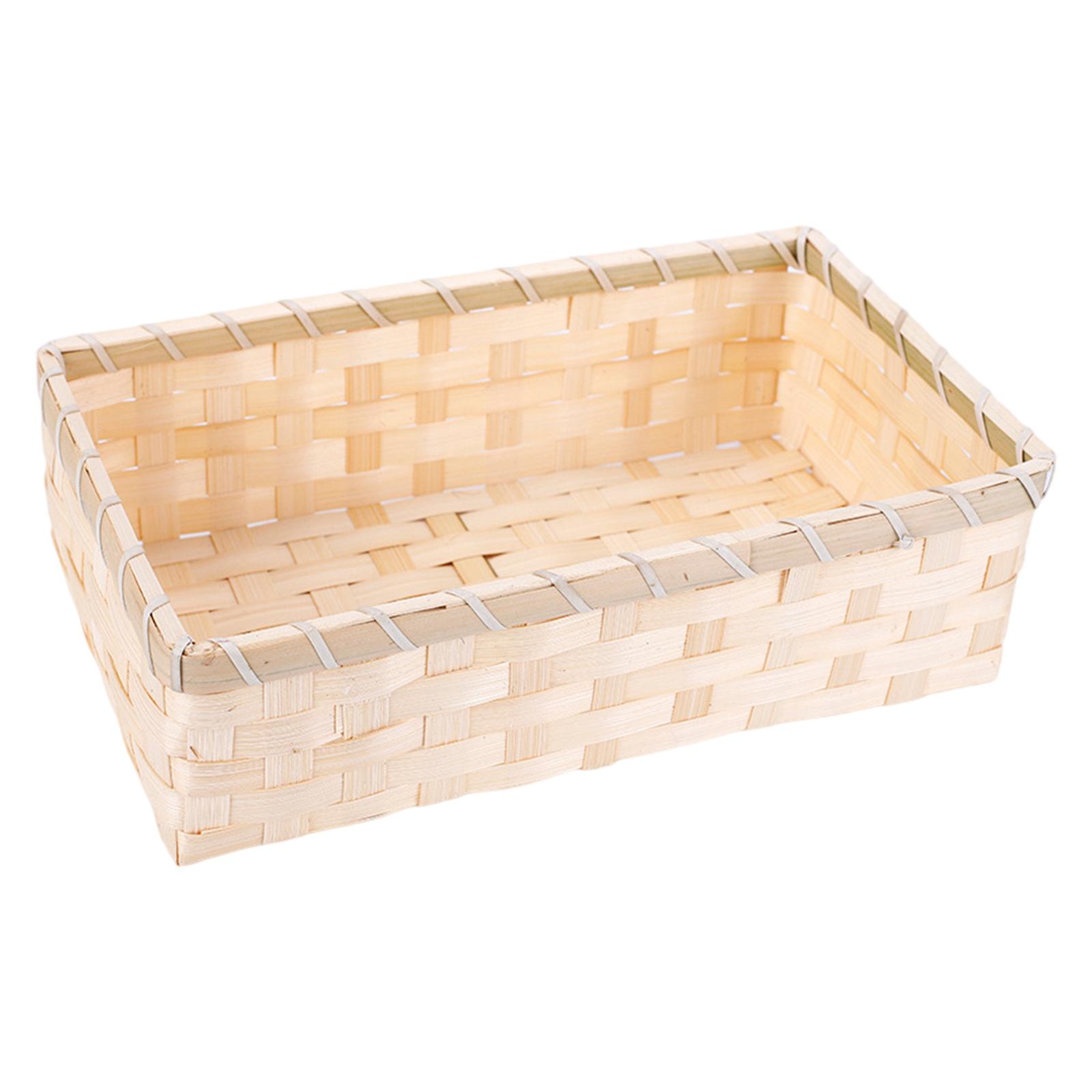 Panier de service tressé natur - Food Snacks Basket avis et prix