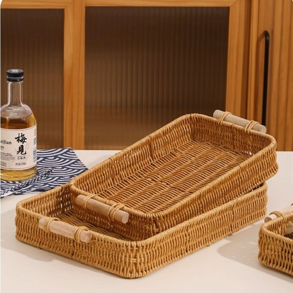 Plateau à collation avec poign - Food Snacks Basket avis et prix